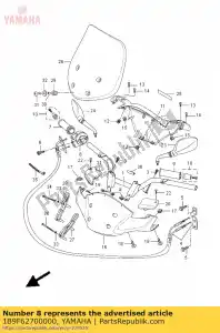 yamaha 1B9F62700000 kabel connector ca - Onderkant