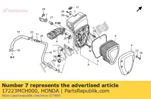 Honda 17223MCH000 resta, depuratore d'aria - Il fondo