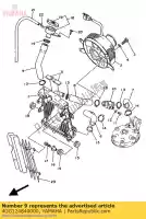 4GG124840000, Yamaha, tubo 4 yamaha ty tyz 250, Novo