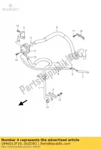 suzuki 1846013F10 slangencomp. 2e a - Onderkant