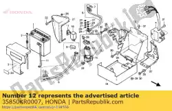 Here you can order the switch assy., starter magnetic from Honda, with part number 35850KR0007:
