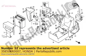 honda 35850KR0007 switch assy., starter magnetic - Bottom side