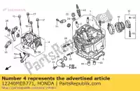 12240MEB771, Honda, titular comp., árbol de levas honda crf 450 2003 2004 2005 2006 2007 2008 2009 2011 2012 2013, Nuevo