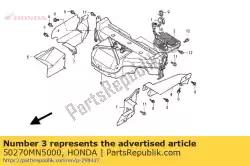 Qui puoi ordinare protr., r calore da Honda , con numero parte 50270MN5000: