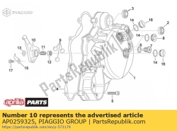 Aprilia AP0259325, Cam hefboom, OEM: Aprilia AP0259325