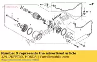 32412KPPT00, Honda, geen beschrijving beschikbaar op dit moment honda cbr 125 2011 2012 2013, Nieuw