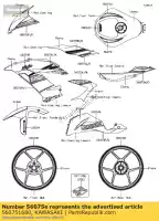 560751680, Kawasaki, padrão, tampa lateral, rh, lw zx636 kawasaki  zx 600 636 2016 2017, Novo