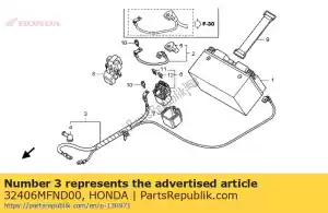 Honda 32406MFND00 rozrusznik i ziemia c - Dół