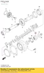 Here you can order the coupling,sec dr from Suzuki, with part number 2494340H00:
