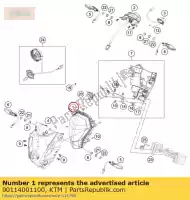 90114001100, KTM, head light cpl. ktm  duke 125 200 250 390 2014 2015 2016 2017 2018 2019, New