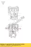 T3202317, Triumph, bolt, hhf, m8x1.25x116.5, slv triumph daytona 955i 132513 > speed triple speed triple 141872 > 210444 speed triple 210445 > 461331 speed triple 461332 > speed triple r sprint gt sprint rs 139277 > sprint st 139277 > 208166 sprint st 208167 > tiger 1050 tiger 955i , New