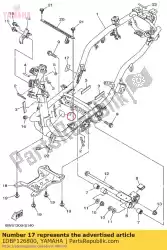 Aquí puede pedir sello de Yamaha , con el número de pieza 1DBF126800: