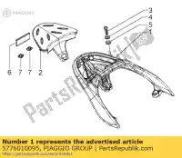 5776010095, Piaggio Group, luggage rack aprilia derbi gilera piaggio vespa  beverly bv carnaby cougar fuoco gts gts super gtv hexagon hexagon gt hexagon gtx hexagon lx lbmc50100, lbmc50101 lbmc50200, lbmc50201 lbmm70100 liberty medley mp mp3 mp3 350 maxi sport nexus nrg ntt rp8c54100 rp8ca1100 , New