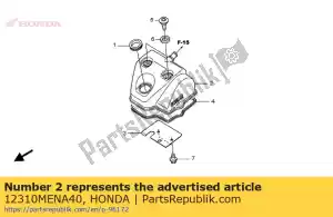 honda 12310MENA40 cubierta comp., culata - Lado inferior