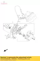 5STE24500100, Yamaha, assy albero girante yamaha ns xf yn 50 2007 2008 2009 2010 2011 2012 2013 2014 2015, Nuovo