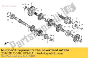Honda 23462MJ0000 kraag, spline, 28x11.6 - Onderkant