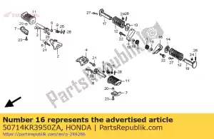 honda 50714KR3950ZA beugel, l.pi * nh1 * - Onderkant