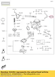 Tutaj możesz zamówić rura od Kawasaki , z numerem części 92192Y014: