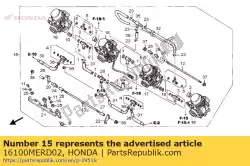 Aqui você pode pedir o descrição não disponível em Honda , com o número da peça 16100MERD02: