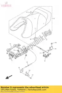 yamaha 5P5248470000 uchwyt 1 - Dół