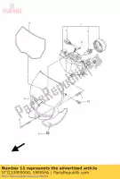 5TJ2339E0000, Yamaha, afbeelding 1 yamaha wr 250 450 2007 2008 2009 2010 2011 2012 2013 2014, Nieuw