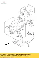 Aquí puede pedir asiento conjunto de Suzuki , con el número de pieza 4510023H00EPH: