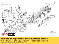 Qui puoi ordinare cavo motore relè-avviamento da Piaggio Group , con numero parte AP8127246: