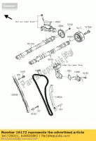 161720021, Kawasaki, Actuador, vvt zg1400caf kawasaki tr 1400 2010 2011 2012 2013 2014, Nuevo