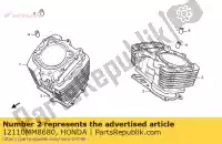 12110MM8680, Honda, cylinder comp,rr honda vt shadow c ace c2 vt1100c 1100 , New