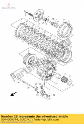 Qui puoi ordinare primavera da Suzuki , con numero parte 0944309044: