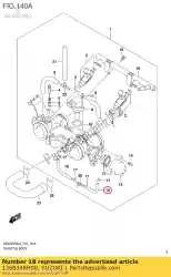 Ici, vous pouvez commander le tuyau auprès de Suzuki , avec le numéro de pièce 1368348H00: