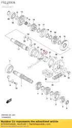 Ici, vous pouvez commander le entretoise, moteur s auprès de Suzuki , avec le numéro de pièce 2753142A00: