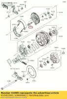 410501065, Kawasaki, freno de levas kawasaki w  a el eliminator b f er twister d gpz s c cafe style e special edition final ex500 ej800 gpz500s el250 el250d el250e el252 5 er500 w650 w800 650 250 252 500 800 , Nuevo