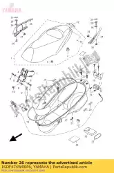 Tutaj możesz zamówić wspomaganie, chwyt 2 mbl2 od Yamaha , z numerem części 1SDF474W00P6: