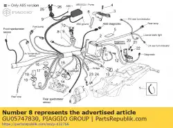 Qui puoi ordinare cablaggio da Piaggio Group , con numero parte GU05747830: