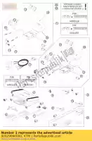 00029096000, KTM, ferramenta de diagnóstico husaberg ktm supermoto 690 2009, Novo