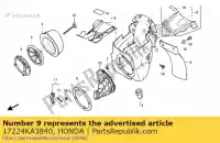 17224KA3840, Honda, sub, coperchio aria / c honda cr  r cr125r cr250r 125 250 , Nuovo