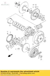 Aqui você pode pedir o rolo, móvel em Suzuki , com o número da peça 2165014F60: