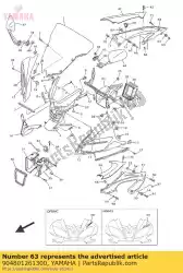 Tutaj możesz zamówić przelotka od Yamaha , z numerem części 904801261300: