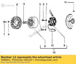 Here you can order the pick-up from Piaggio Group, with part number 498865: