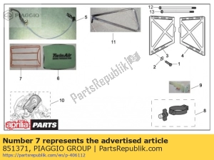 aprilia 851371 tambour - La partie au fond