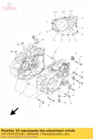 5XT154410200, Yamaha, houder, koppelingscabine yamaha xg 250 2005, Nieuw