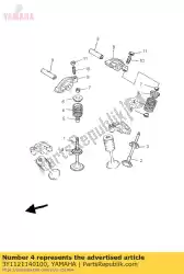 Ici, vous pouvez commander le ressort, valve externe auprès de Yamaha , avec le numéro de pièce 3Y1121140100: