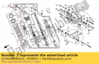 52404MEB003, Honda, mola, almofada rr (5. honda crf  r crf450r 450 , Novo