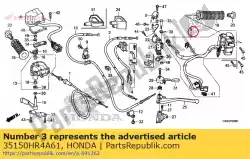 Qui puoi ordinare sw assy light ita start da Honda , con numero parte 35150HR4A61: