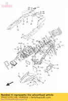 3P6215351100, Yamaha, nut 1 yamaha  fjr 1300 2008 2009 2010 2011 2014 2015 2016 2017 2018 2019 2020 2021, New