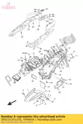 Here you can order the nut 1 from Yamaha, with part number 3P6215351100: