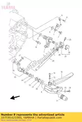 Qui puoi ordinare pedale, cambio da Yamaha , con numero parte 1D7181621000: