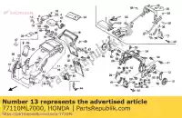 77110ML7000, Honda, assento com fechadura honda vfr  f vfr750f 750 , Novo