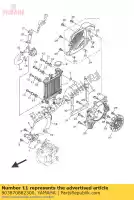 903870882300, Yamaha, collier yamaha  mw 125 150 2016 2017 2018 2019 2020 2021, Nouveau